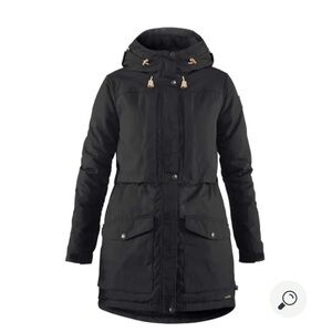 EUC Fjallraven singi down jacket womens